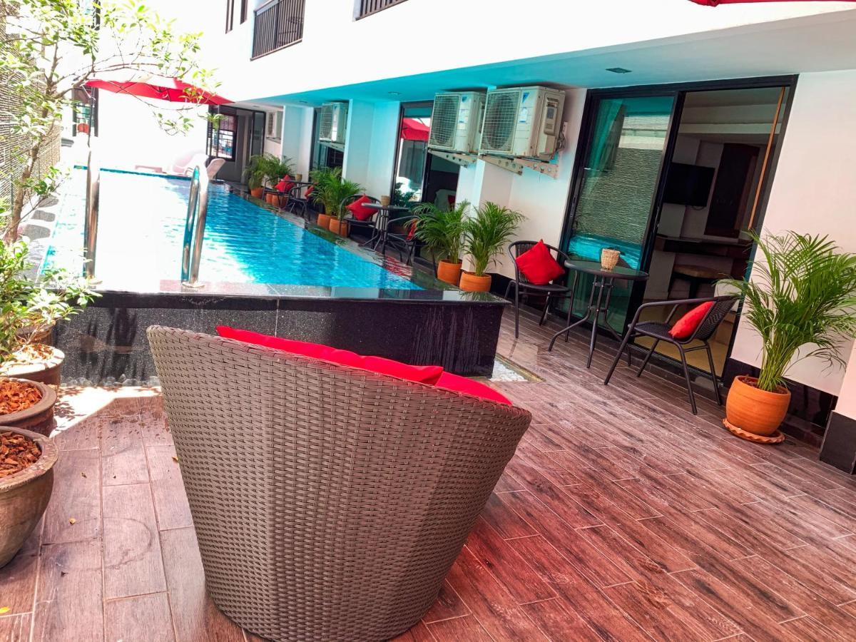 Scandia Beach Hotel Jomtien Beach Exterior foto