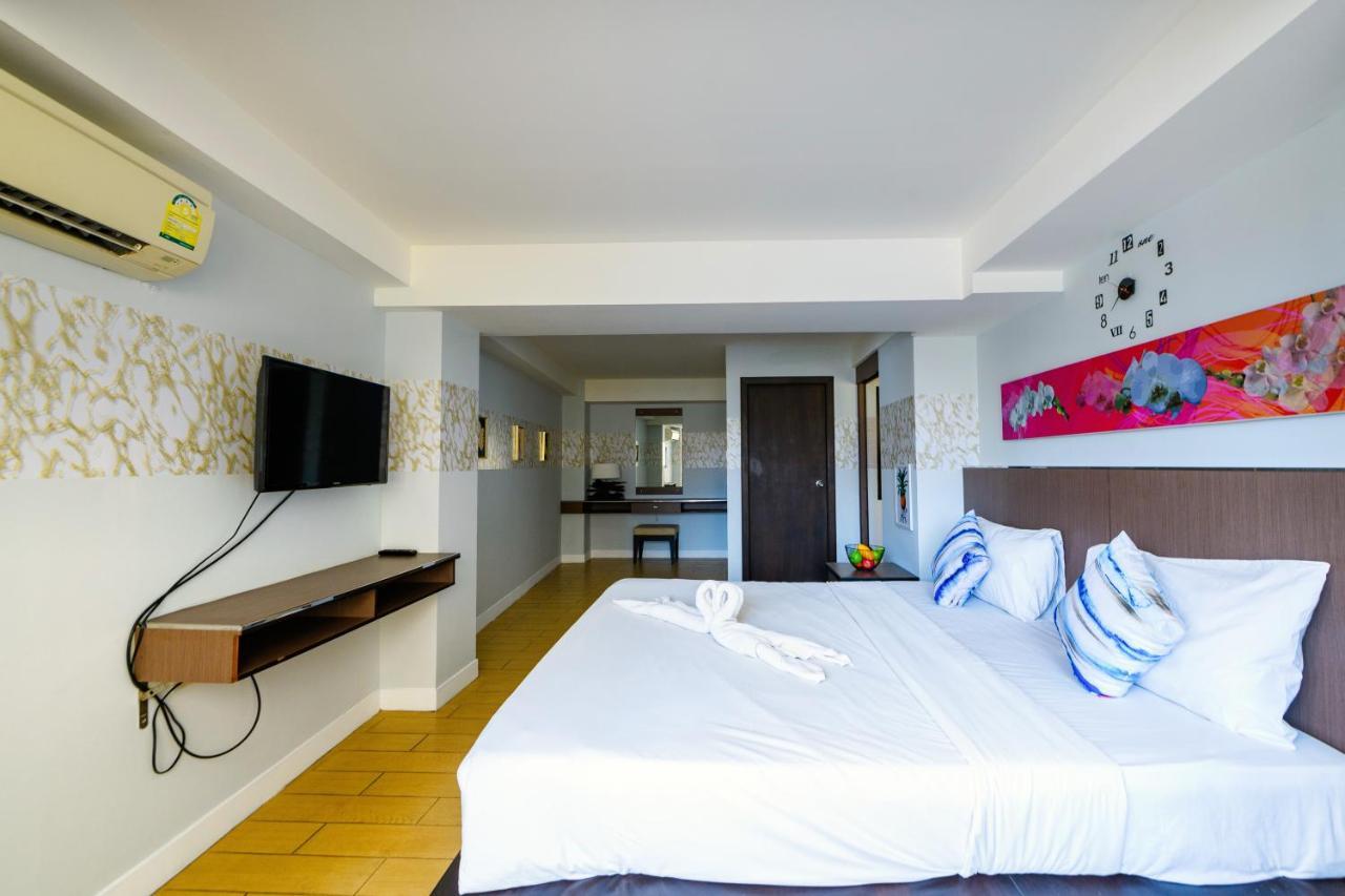 Scandia Beach Hotel Jomtien Beach Exterior foto