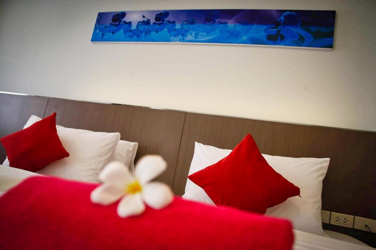 Scandia Beach Hotel Jomtien Beach Exterior foto